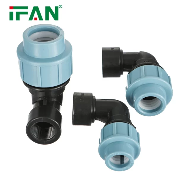 Raccords coudés femelles en PEHD ISO 4427 - 图片 2