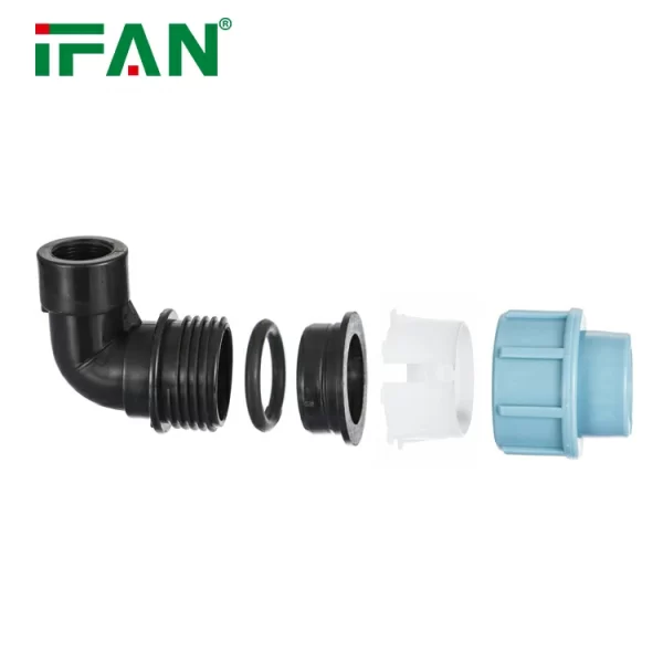 Raccords coudés femelles en PEHD ISO 4427 - 图片 5