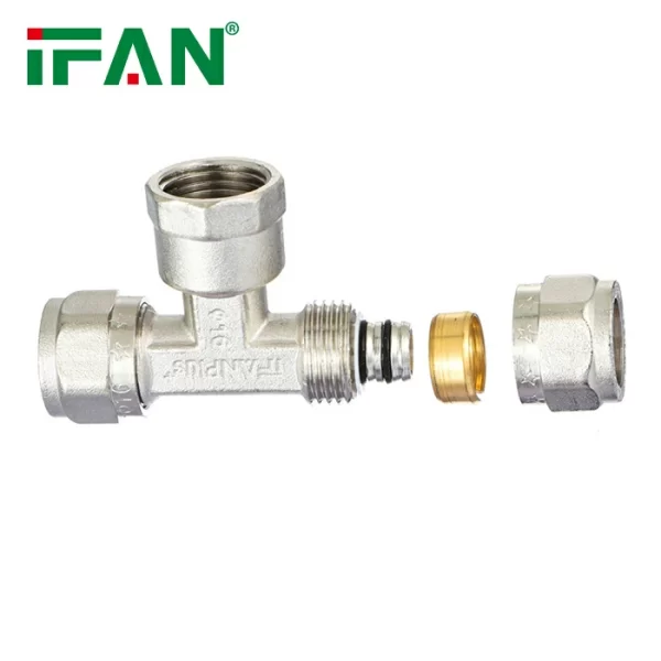 Raccords à compression PEX en T - 图片 5