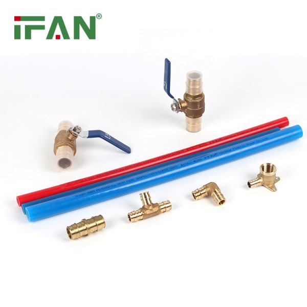 Amérique du Nord Raccord coulissant PEX ASTM F877 laiton - 图片 2