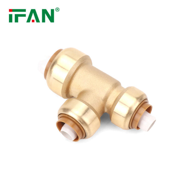 ISO15875 Raccords à compression en laiton pour PEX té réducteur - 图片 5