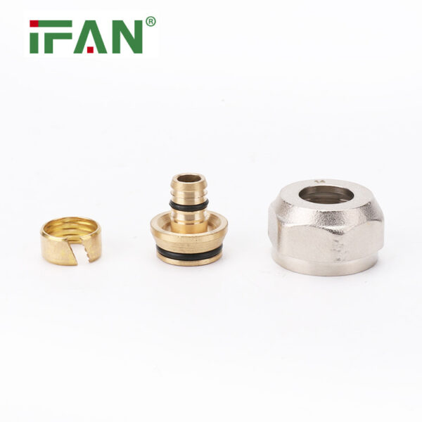 Raccord à compression PEX en laiton GB-T 18992 - 图片 2