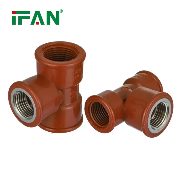 Raccords PPH Té femelle ASTM F2389