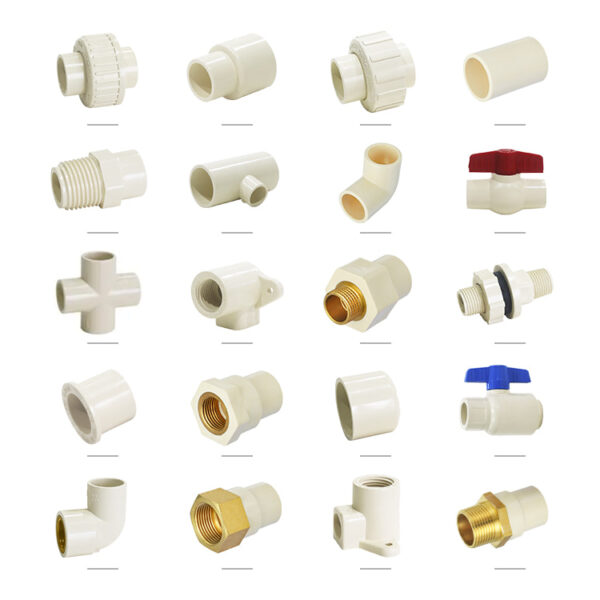 Raccords de tuyaux CPVC