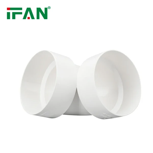 Raccords coudés en PVC
