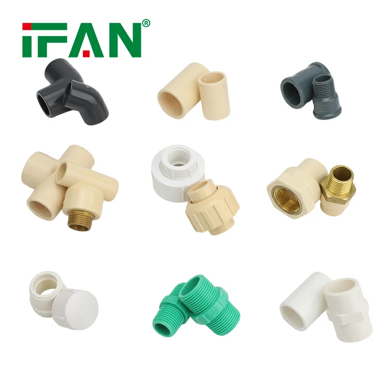 raccords du tuyau en PVC