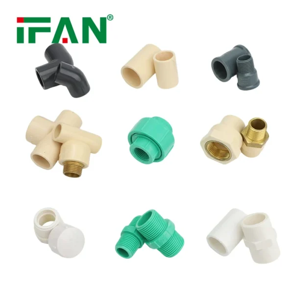 raccords de tuyaux en PVC