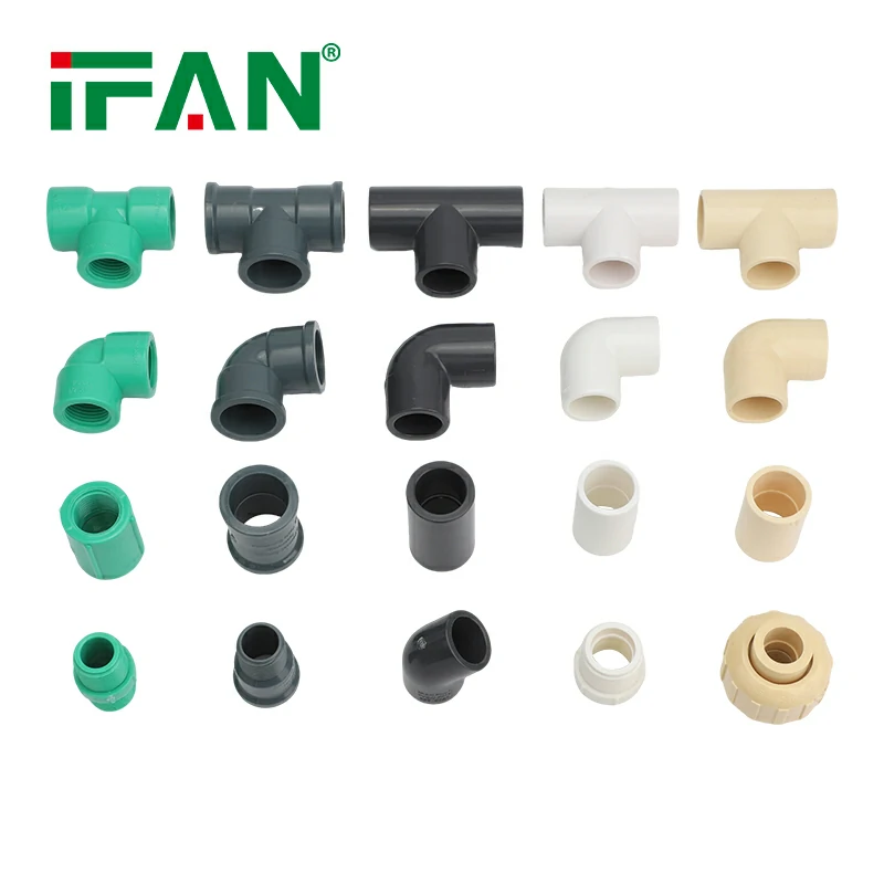 raccords de tuyaux en PVC
