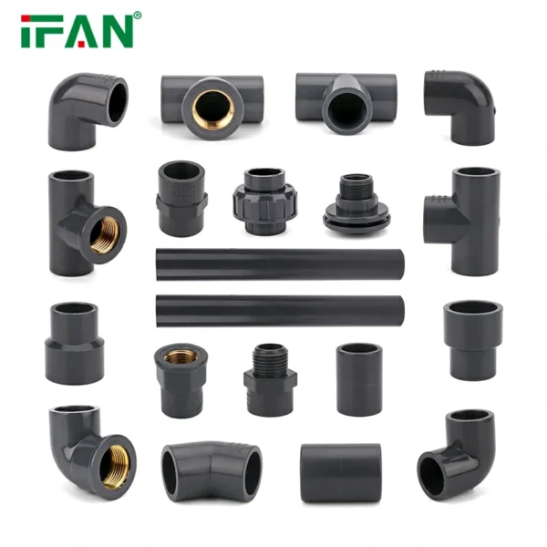 Raccords de tuyauterie en PVC à emboîtement - IFAN FACTORY