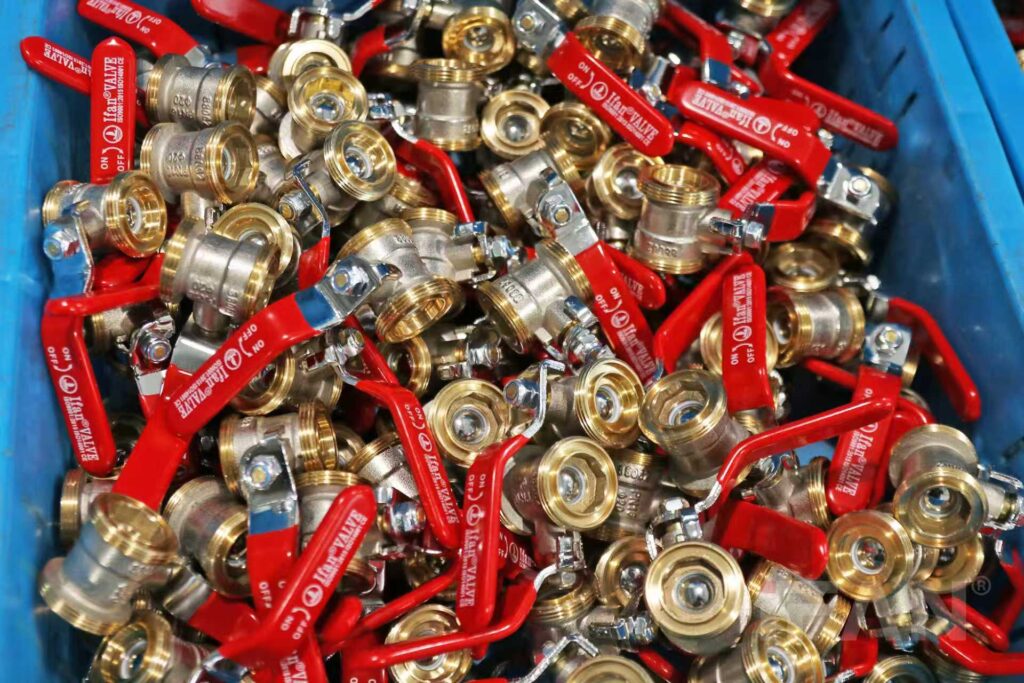robinets à bille en laiton