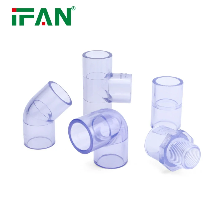 tuyau transparent en PVC-U