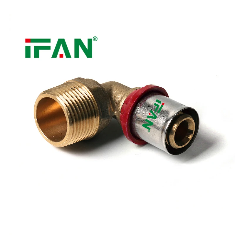 Raccord à pression gaz pex